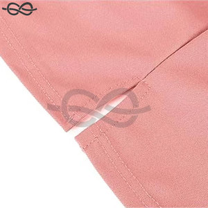 Polo de golf extensible haut de gamme pour homme en tissu toile respirant de qualité supérieure, broderie personnalisée, motif uni, logo OEM - Product Image 6