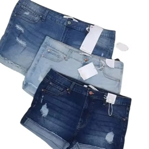Custom Summer Zipper <b>Fly</b> Lady Casual Denim Ripped Shorts, Women Short <b>Jeans</b> Knee Length Shorts <b>Jeans</b> Women - Product Image 6