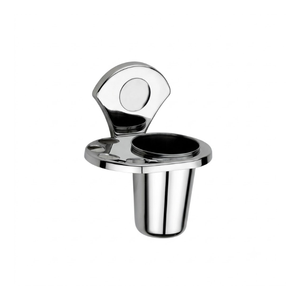 Support pour gobelet en acier inoxydable Promixo Premium |   Support mural pour savon et gobelet de salle de bain avec drainage d'eau |   Brosse à dents antirouille - Product Image 1