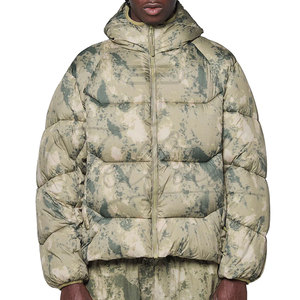 Chaqueta Acolchada para Hombre Adulto, Diseño Moderno, Chaqueta Acolchada Extra Grande de Invierno, Cálida y Acolchada - Product Image 4