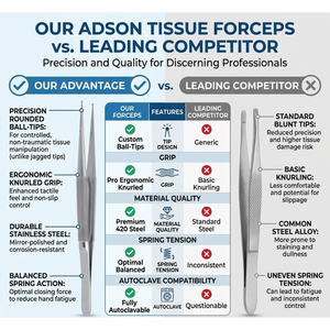 Pinces à micro-anneaux en acier inoxydable, instrument chirurgical de précision - Product Image 4