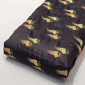 Premium Multi Embroidery Fabric Women Fashion Fabric Designer Embroidery Fabric Party Wear Fabric Luxury Fabric - Product Image 1