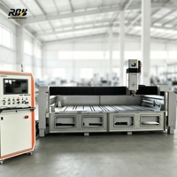 Centre d'usinage CNC ATC pour comptoirs en pierre, machines de découpe, chanfreinage, perçage et profilage pour plans de travail de cuisine et de salle de bain