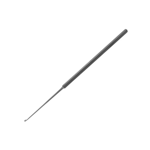 16.5cm Stainless Steel <b>Ear</b> Curette Blunt Curved Manual ENT Surgical Instrument for <b>Ear</b> Canal <b>Cleaning</b> and Otology - Product Image 4
