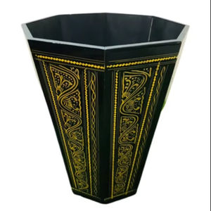 Cubo de Basura de Madera Resistente para Uso en Hogar, Oficina, Hotel, Restaurante y Baño, Cubo de Basura de Madera Maciza para Residuos Diarios en Interiores - Product Image 1