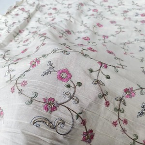 Tela de Bordado de Hilo Múltiple de Algodón Cora Suave de Excelente Calidad para Vestidos de Fiesta, Disponible para Suministro Mundial - Product Image 2