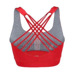 Women Sports Bra Breathable Fitness Ladies Girls Running Gym Yoga Bra Tops Custom Logo <b>Crane</b> Exercise Workout Women Sports Bra - Product Image 3