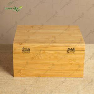 Pressed Bamboo <b>Box</b> Minimal Design Eco Friendly Storage <b>Box</b> for Home Hotel Bathroom and Premium Brands - Product Image 3