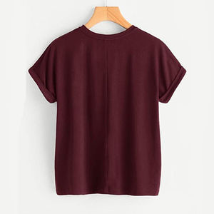 Camisetas Casuales de Talla Grande para Hombre, Diseño Personalizado OEM, 120 Gramos, Jersey de Algodón, Bordado Chenille, Ecológicas y Transpirables - Product Image 3