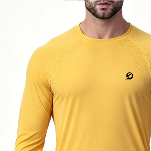 Camiseta de Manga Larga Transpirable para Hombre, Fabricada por un Fabricante Profesional, de Alta Calidad, Nueva Llegada - Product Image 3