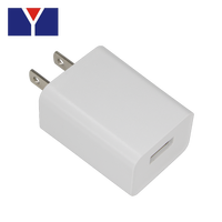 ETL FCC Zertifizierter Amerikanischer Mini 5V 1A/2A Universal-Stecker OTP Reise-USB-Netzadapter Wandladegerät