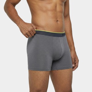 Calzoncillos bóxer para hombre, nuevo diseño 2026, con logo en el elástico, precio de fábrica al por mayor, cómodos, suaves y transpirables - Product Image 3