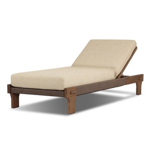 Tumbona de Madera de Teca Hecha a Mano para Exteriores con Respaldo Reclinable y Cojín Confortable, Silla de Descanso para Uso en Resorts, Hoteles y Jardines - Product Image 6