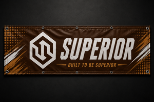 Superior International New High Quality Event Promotion Boxing Ring Side <b>Banner</b> with Grommets and Stitching - Product Image 5