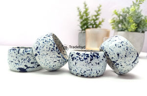 Anneau de serviette de table en résine fait main, écologique, durable, luxueux, décoratif, pour la mise en place de la table à manger, accessoires d'hôtel par Tradebyd - Product Image 2