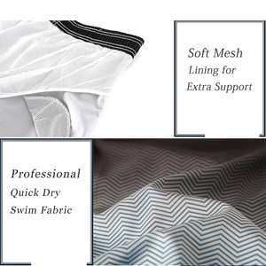 Custom <b>Mens</b> Swim Shorts Lightweight Beach Swim <b>Trunks</b> Breathable Quick Dry UV Protection Drawstring Closure Manufacturer - Product Image 4