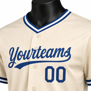Chemise d'uniforme de baseball personnalisée à boutons, vêtements de sport pour équipes, fournisseur en gros, OEM ODM - Product Image 4