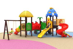 Little Fingers MPS-14 Multi Play Station, Estructura de Acero y Plástico para Exteriores, para Edades de 5 a 13 Años, Unisex - Product Image 3