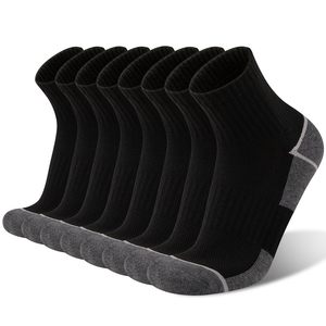 Custom Quality Cotton Crew <b>Socks</b> for Business Casual Sports Black All Seasons Including Spring Summer Wide-Mouth Ankle Design - Product Image 1