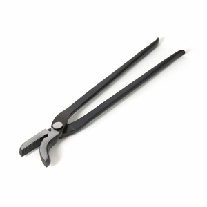 Pinza de crimpado de caucho de acero inoxidable de vanadio premium de 14 pulgadas para el cuidado de herraduras equinas, herramienta veterinaria para uso en animales grandes, herramienta de herrador - Product Image 3