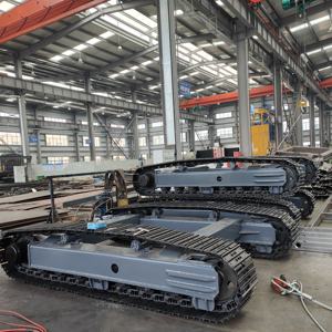 ติดตามช่วงล่างโครงเหล็กระบบแชสซีเหล็กพร้อมมอเตอร์ไฟฟ้า380V 10ตัน12ตัน15ตัน20ตัน - Product Image 6