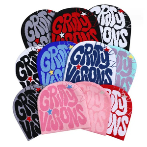 Gorros de Invierno Tejidos al por Mayor con Diseño de Araña Y2K, Gorro Acrílico con Patrón de Telaraña para Hombre y Mujer, Estilo Urbano Gótico - Product Image 6