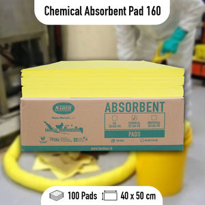 Almohadilla Absorbente para Control de Derrames Químicos 160, Almohadilla Absorbente Universal para Líquidos Peligrosos Ácidos y Alcalinos en la Industria, Laboratorio y Fábrica - Product Image 2