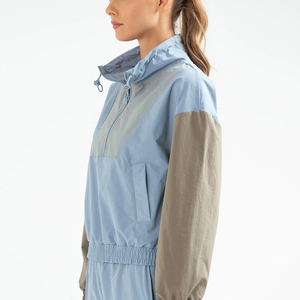 New Best Supplier High Quality Women Polyester <b>Jacket</b> Windbreaker Full <b>Zip</b> <b>up</b> High Street Fashion Windbreaker <b>Jackets</b> - Product Image 4