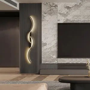 壁取り付け用燭台調光可能LEDウォールランプ2023新しいデザインモダンクリエイティブウォールライト家の装飾工場卸売