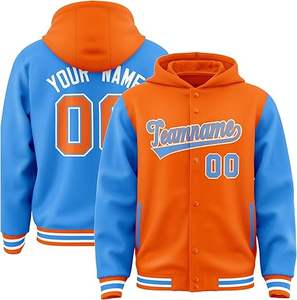 Chaqueta de Invierno Cálida y Cómoda para Hombre, Estilo Letterman, con Cuello Alto, Logotipo Frontal, Resistente al Viento, Ecológica, de Alta Calidad a un Precio Razonable - Product Image 1