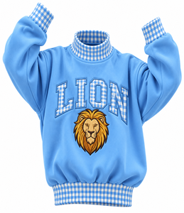 Sweat-shirt d'hiver surdimensionné en molleton de coton à col montant pour femme, personnalisé avec logo brodé, vente en gros - Product Image 3