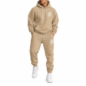 Conjunto de Sudadera con Capucha y Pantalones Deportivos para Hombre, Ropa Deportiva Informal - Product Image 1