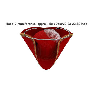 Chapeau Tricorne Personnalisé pour Adultes - Tissu Léger en Coton et Lin Écologique, Couronne Ajustable, Idéal pour Fêtes et Activités en Extérieur - Product Image 2