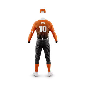 High Quality Adult <b>Baseball</b> Uniform New Arrival 100% Polyester Anti-Bacterial Breathable Moisture-Wicking - Product Image 1