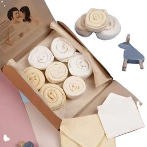 Mulberry Silk Face Towel Set 30×30cm Handwoven by Vietnamese Artisans Undyed & Chemical-Free, Antibacterial for Sensitive Skin - Product Image 6