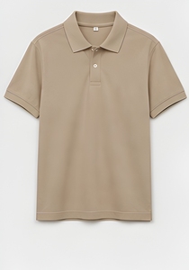 Fabricant de polos en coton OEM 240 GSM, tissu piqué de qualité supérieure, coupe classique, polo uni, logo personnalisé, vente en gros - Product Image 2