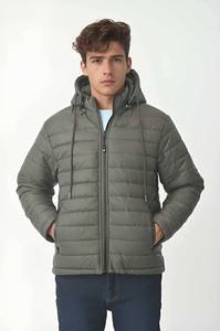 Gloxy Puffer Jacket Custom logo <b>Vintage</b> Solid Color Puffer Down Jacket Men Winter Bubble Padded <b>Coat</b> Top Mens Jackets - Product Image 3