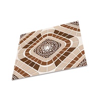 Dernier revêtement de sol en pierre de haute qualité classique moderne 300x300mm tapis semi-céramique carrelage de stationnement extérieur rustique résistant à l'acide