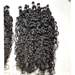 Cabello Indio Natural Rizado Sin Procesar ni Químicos, 100% Virgen de un Solo Donante, Sin Trama |   Corte de Pelo |   CABELLO - Product Image 3