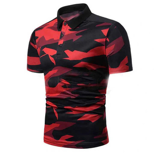 Nuevo Diseño de Camisetas de Talla Grande para Hombre, de Alta Calidad, Moda de Verano, Transpirables, Tejidas, Estampadas, 100% Algodón, Antiarrugas, Cuello Polo - Product Image 5
