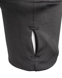 Sudadera de Hombre con Cierre de Cremallera, Color Sólido, Manga Raglán, Cuello Alto, Secado Rápido, Corte Ajustado, Deportiva, Tejida, 100% Poliéster, 180g - Product Image 4