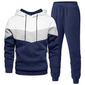 Survêtements pour hommes de qualité supérieure 100% coton pour commande en gros avec logo, ensemble sweat-shirt et pantalon de survêtement streetwear pour l'hiver - Product Image 5