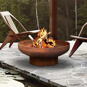 Modern Tapered Fire Pit for Contemporary Backyard Decoration - Product Image 4