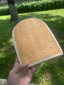 Natural Dried Loofah Bath Sponge Shape All Natural Body Scrubber for Adults Plain Style Eco Friendly Biodegradable - Product Image 2