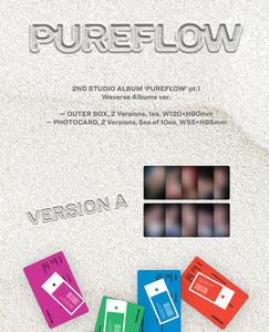 LE SSERAFIM [PUREFLOW]pt.1 (Weverse Albums) K-Pop Libro Electrónico CD Material de Papel y Plástico Idioma Coreano Para Todas las Edades - Product Image 4