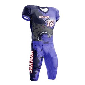 New Design Top Selling Breathable Lightweight American Football Uniform OEM Service <b>Cheap</b> Price American Football Uniform - Product Image 6