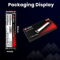 Taimi M.2 SATA 3.0 Internal SSD 128GB-2TB Cangkang Plastik Kecepatan Tinggi untuk PC Desktop