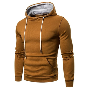 Nouveau style – Sweat à capuche zippé intégral pour homme en molleton bouclette, style hip-hop oversize, avec fermeture éclair personnalisée – Fabrication OEM/ODM sur mesure en coton - Product Image 1