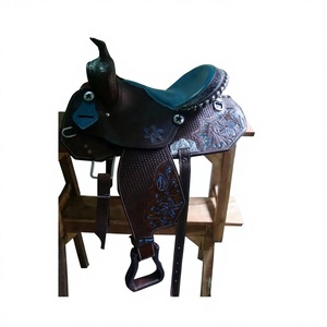 Selle Western sans arceau de qualité supérieure, faite à la main, modèle de créateur |   Fabricant et grossiste de selles d'équitation western sans arceau - Product Image 3