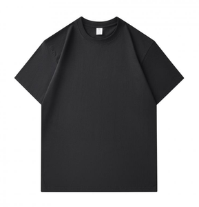 เสื้อถักคอวีทรงโอเวอร์ไซส์แขนสั้นสำหรับผู้ชายปี 2026 ดีไซน์โปร่งสบาย ผ้าฝ้าย 100% พิมพ์ลายดิจิทัล มีกระเป๋า ป้องกันรอยยับ - Product Image 5
